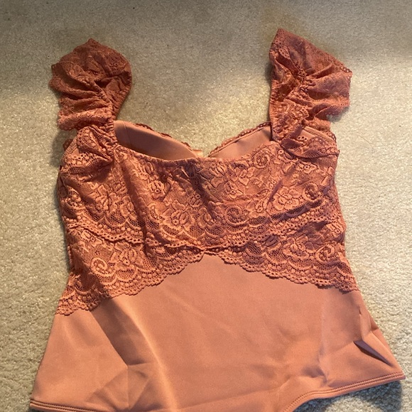 Lulus NWT lace thong bodysuit - Picture 6 of 10